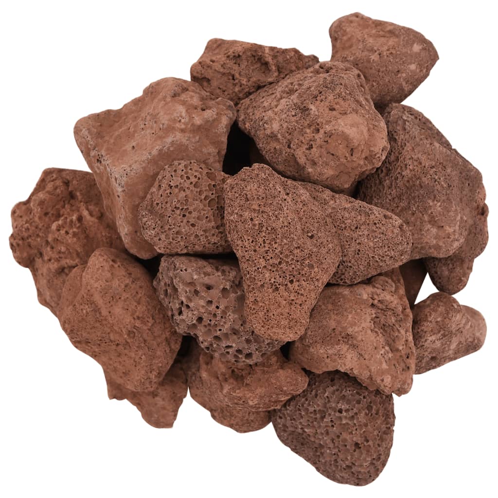 10 kg piros vulkanikus kőzet 5-8 cm