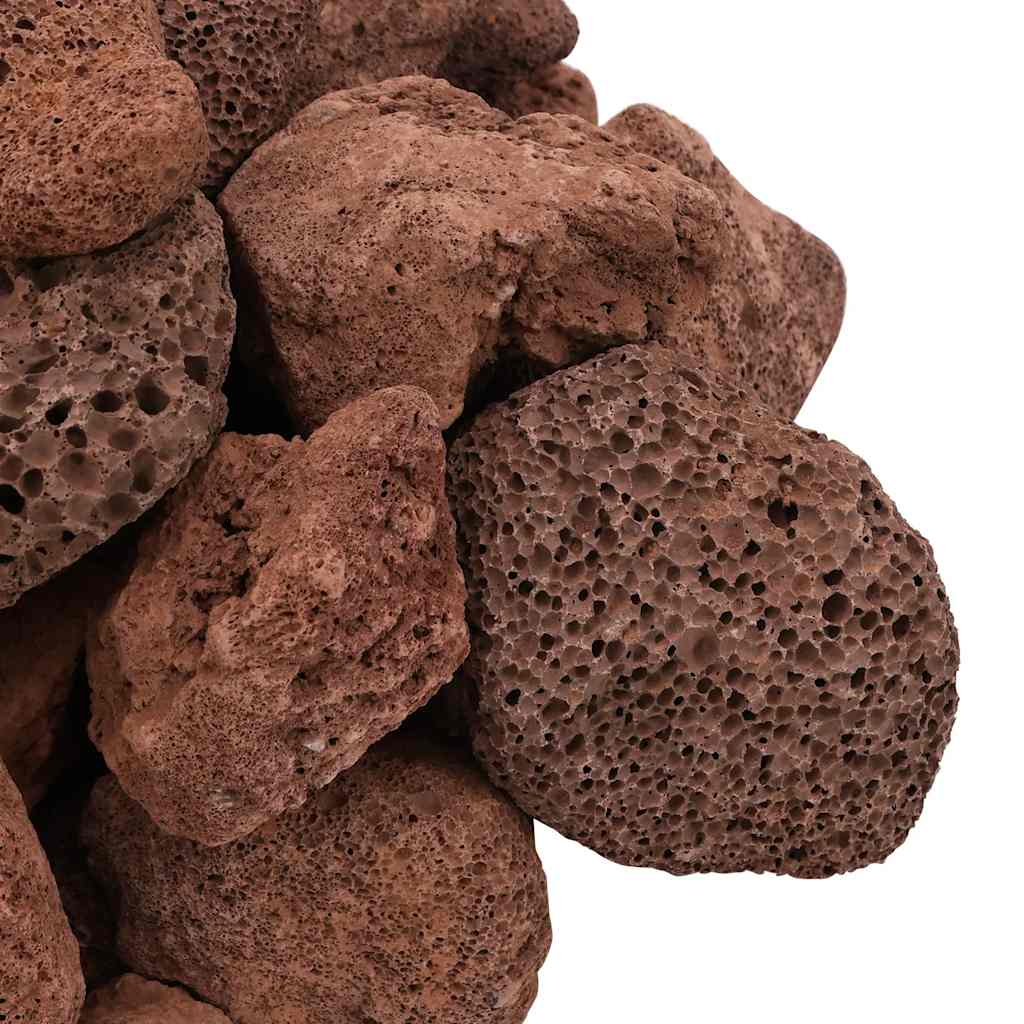 10 kg piros vulkanikus kőzet 5-8 cm