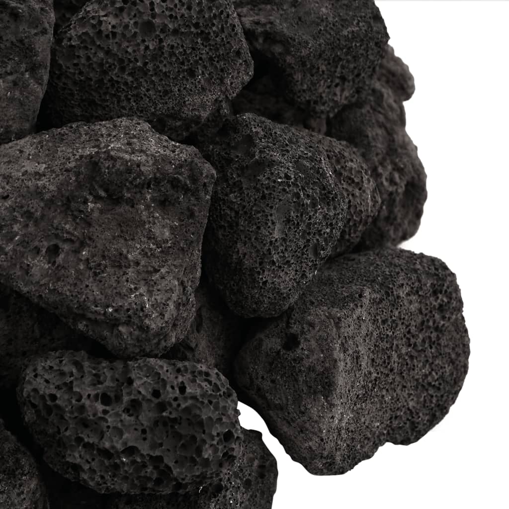 fekete vulkanikus kőzetek 3-5 cm 10 kg