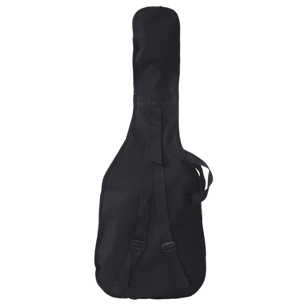 kék-fekete elektromos basszusgitár kezdőknek tokkal 4/4 46"