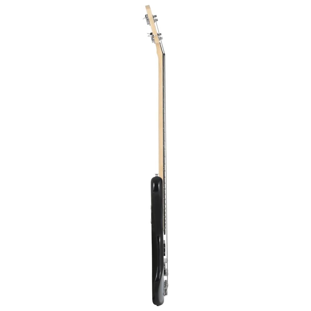 kék-fekete elektromos basszusgitár kezdőknek tokkal 4/4 46"