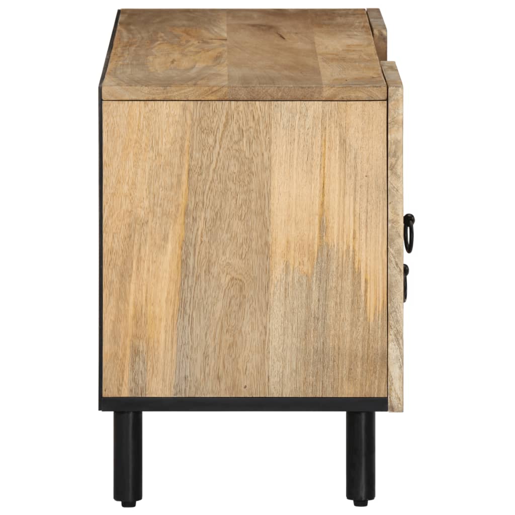 tömör mangófa TV-szekrény 105 x 33 x 46 cm