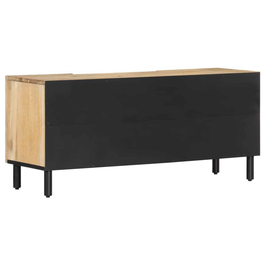 tömör mangófa TV-szekrény 105 x 33 x 46 cm
