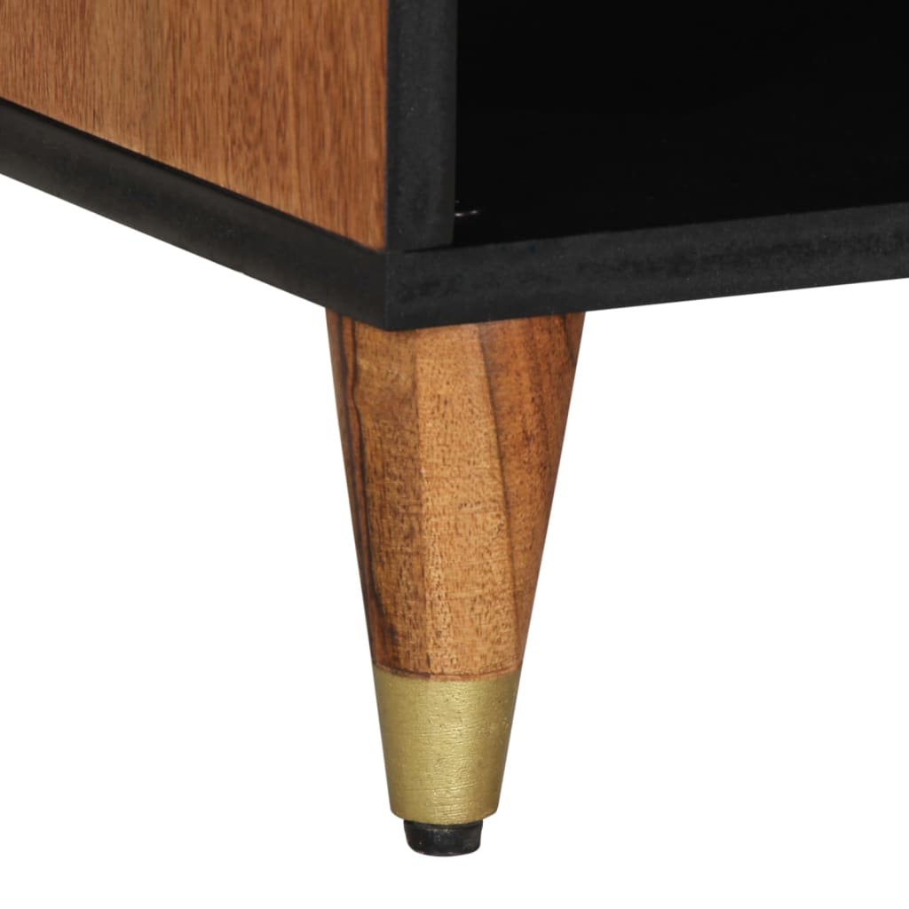 tömör mangófa TV-szekrény 100 x 33 x 46 cm