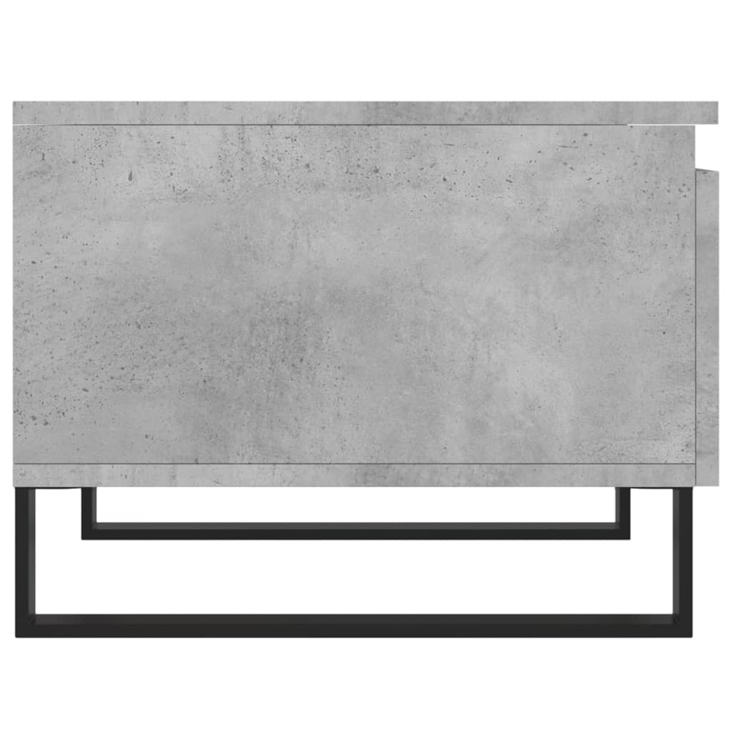 2 db betonszürke szerelt fa dohányzóasztal 50 x 46 x 35 cm