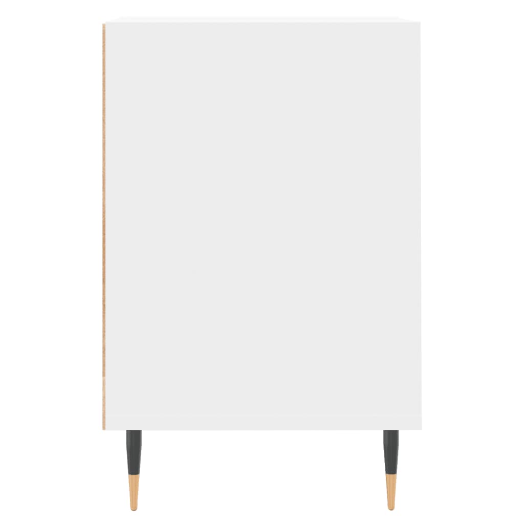 fehér szerelt fa TV-szekrény 160 x 35 x 55 cm