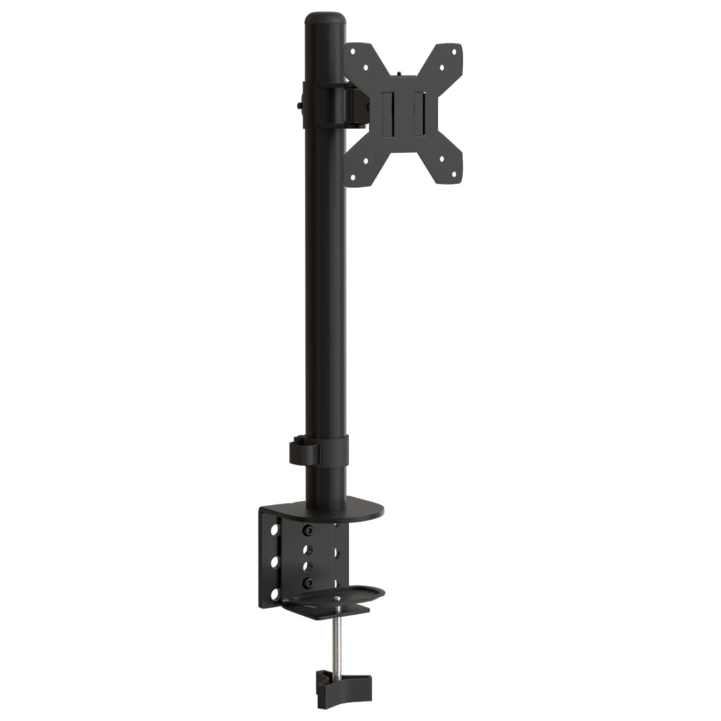 fekete acél monitorállvány VESA 75/100 mm