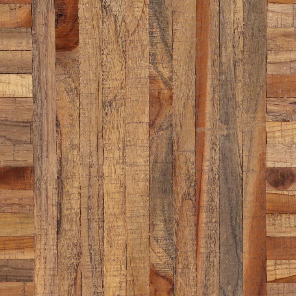 tömör újrahasznosított tíkfa TV-szekrény 110 x 30 x 39 cm