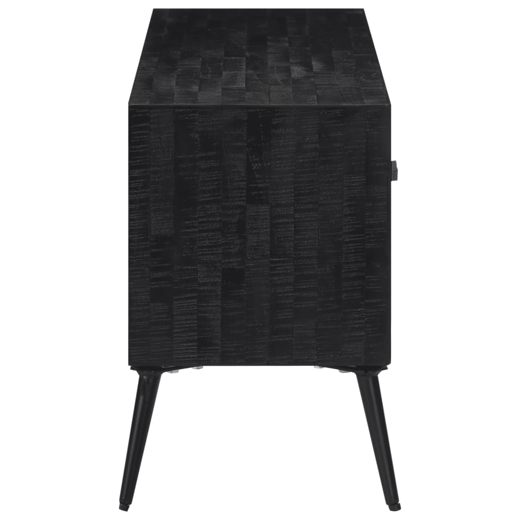 tömör újrahasznosított tíkfa TV-szekrény 112 x 31 x 45 cm