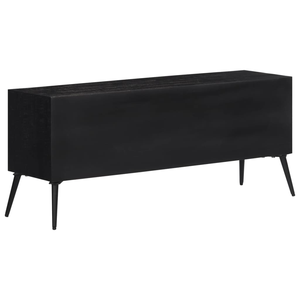 tömör újrahasznosított tíkfa TV-szekrény 112 x 31 x 45 cm