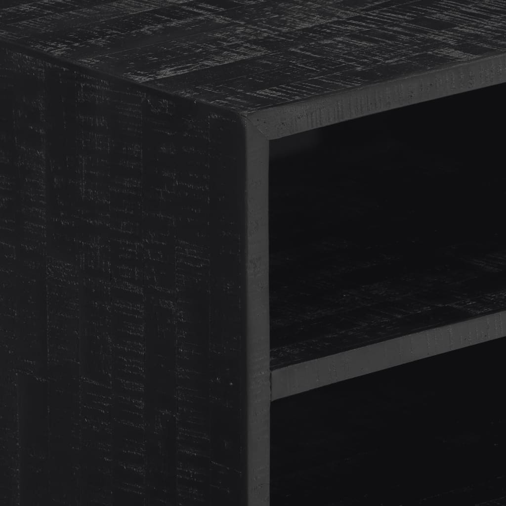 tömör újrahasznosított tíkfa TV-szekrény 112 x 31 x 45 cm