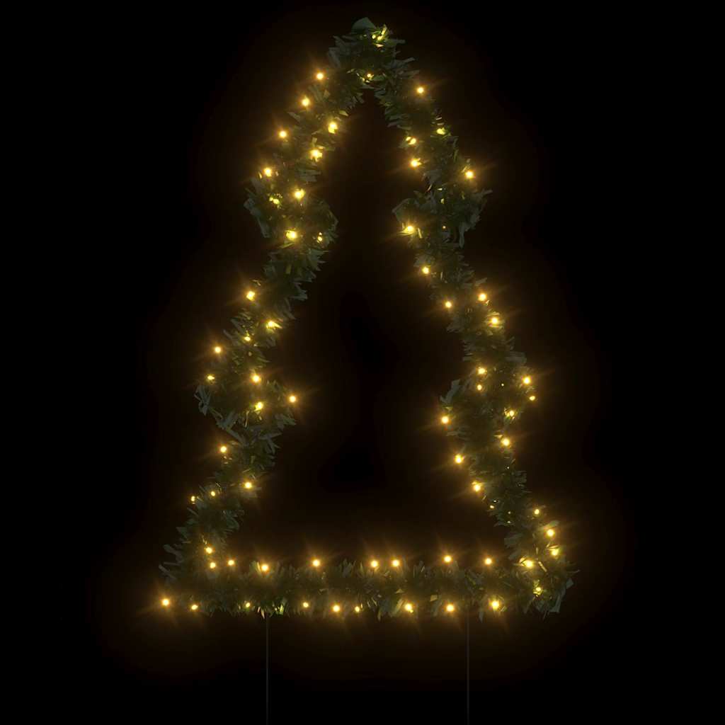 karácsonyi fa fénydekoráció 80 LED 60 cm