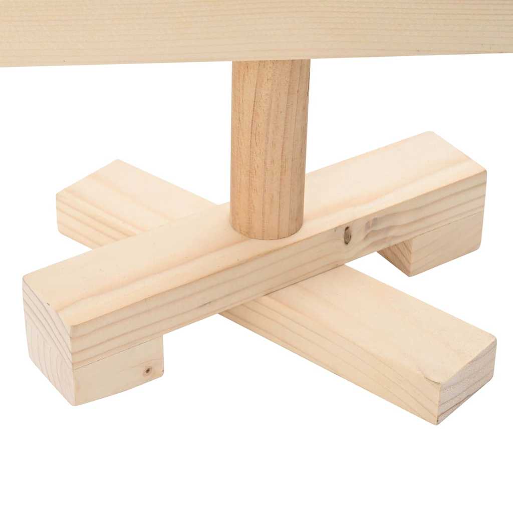 | Fából készült Karácsonyfa | természetes 60 cm Tömör fenyőfa