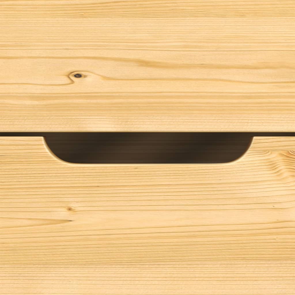 IRUN tömör fenyőfa kanapéágy 2 fiókkal 90 x 200 cm