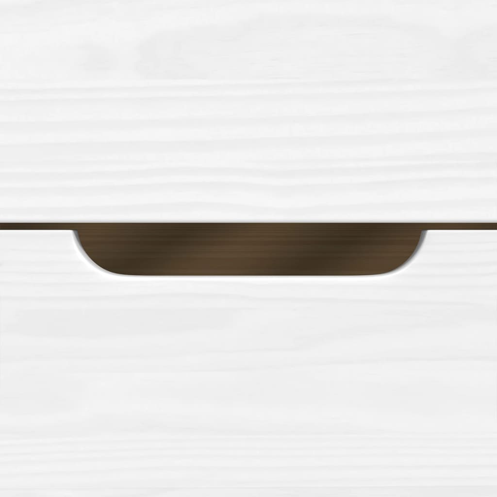 IRUN fehér tömör fenyőfa kanapéágy 2 fiókkal 90 x 200 cm