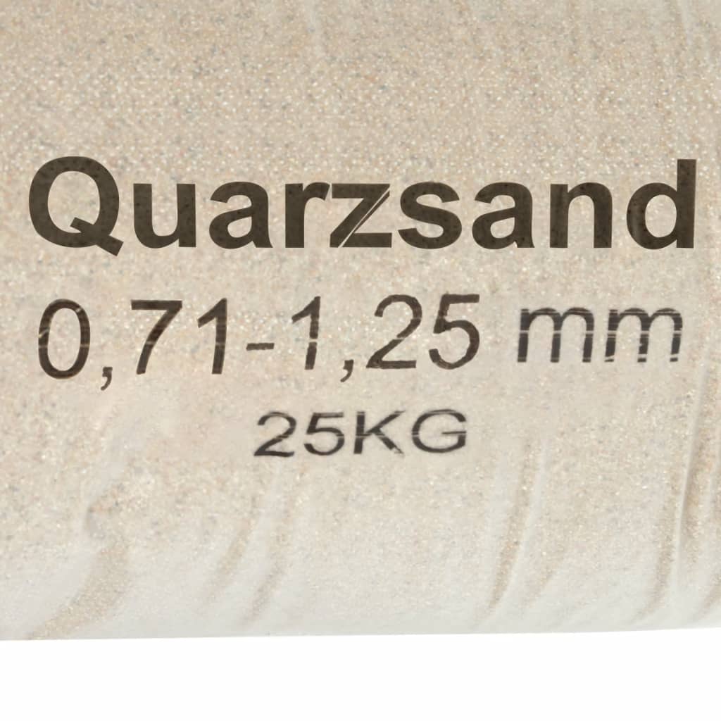 szűrőhomok 25 kg 0,71-1,25 mm