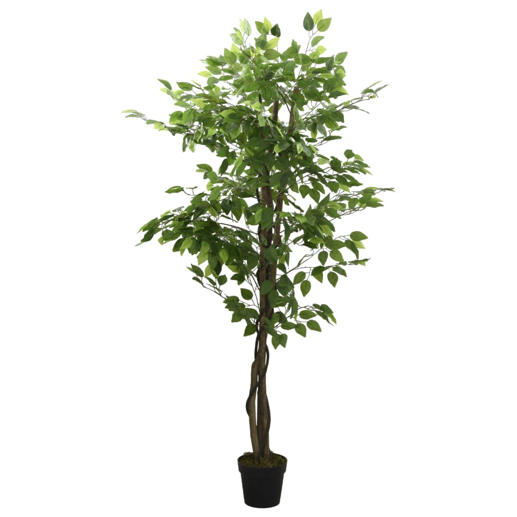 zöld mű fikusz fa 378 levéllel 80 cm