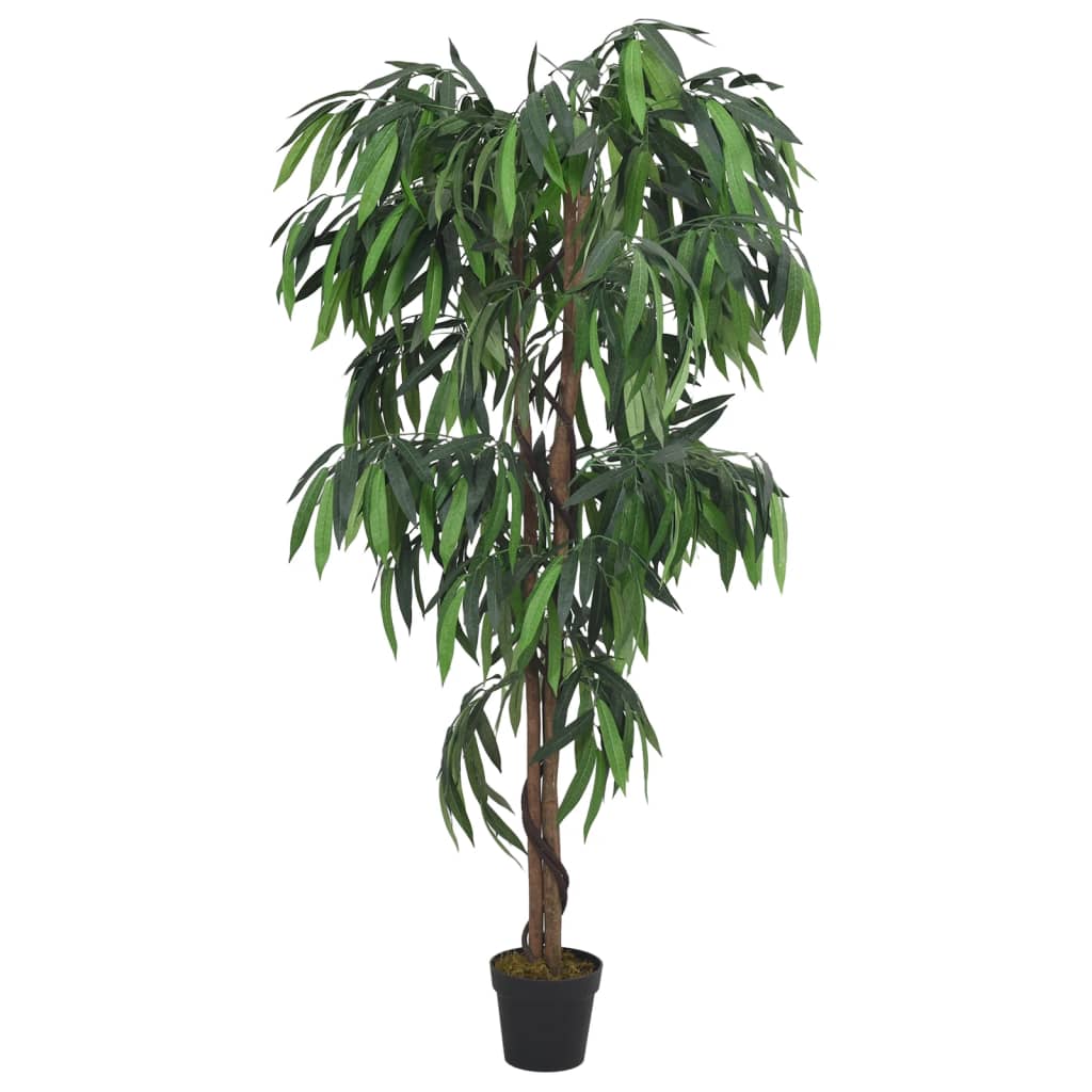 zöld mű mangófa 300 levéllel 80 cm
