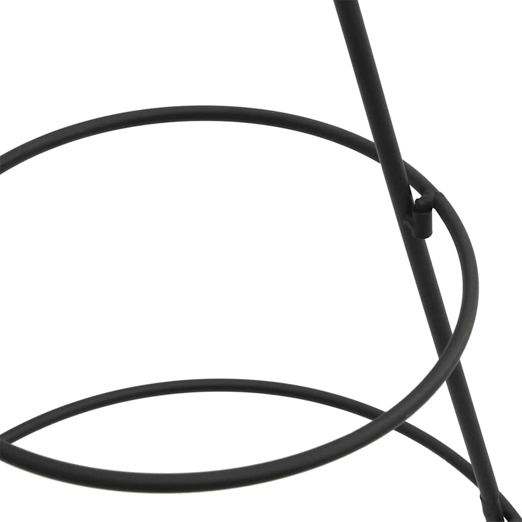 | Fém karácsonyfa | állvánnyal 60 cm Porszórt Acél