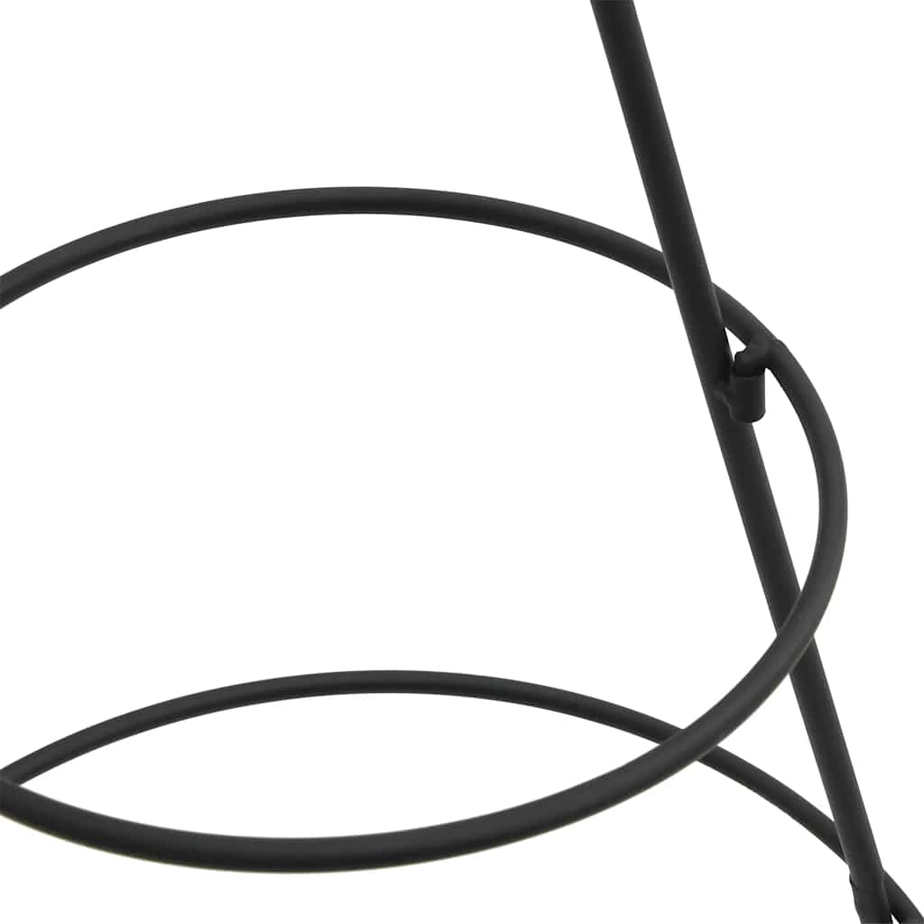 | Fém karácsonyfa | állvánnyal 90 cm Porszórt Acél