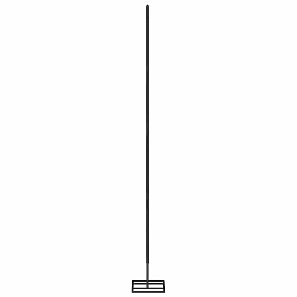 fekete fém karácsonyfa dekorációhoz 125 cm