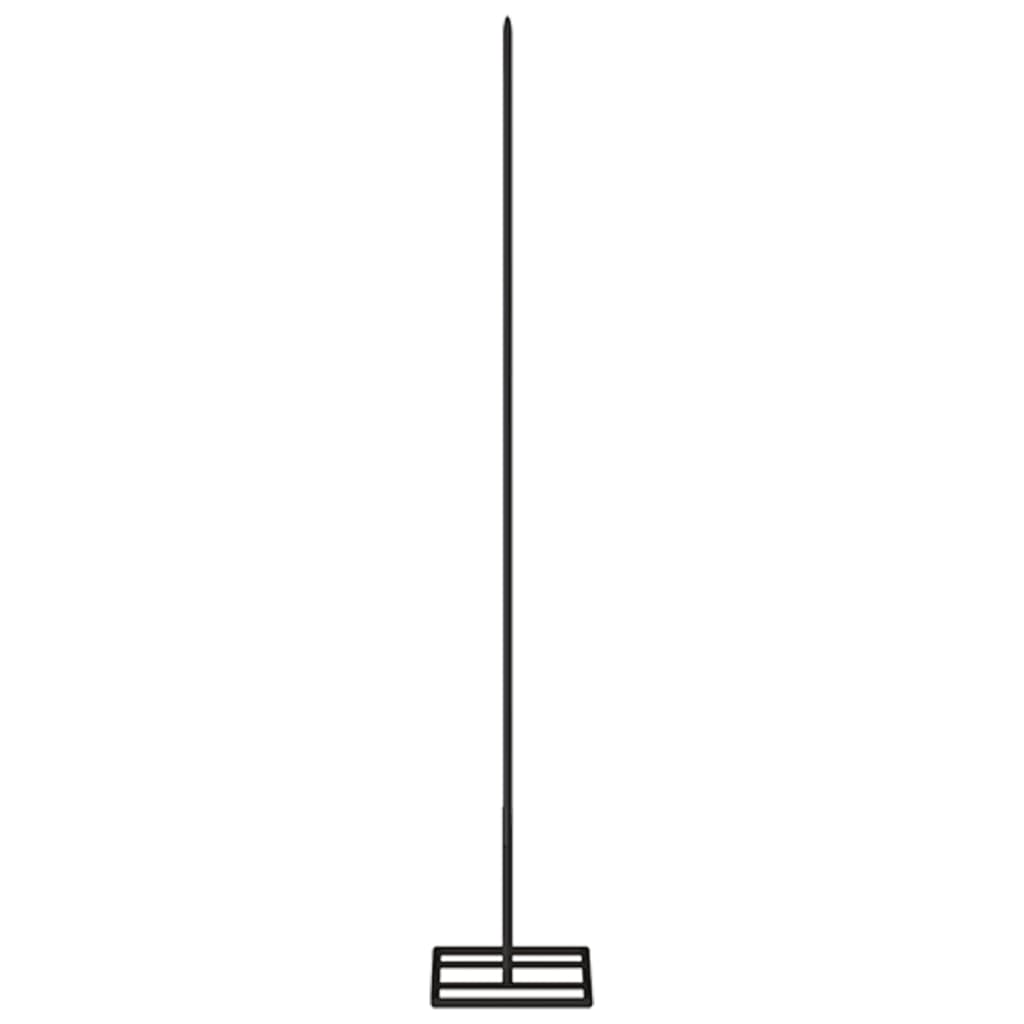fekete fém karácsonyfa dekorációhoz 60 cm