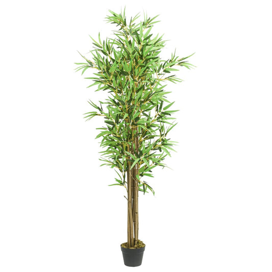 zöld mű bambusz fa 1288 levéllel 180 cm