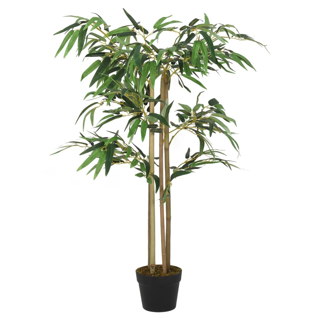 zöld mű bambusz fa 760 levéllel 120 cm