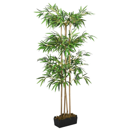zöld mű bambusz fa 1216 levéllel 180 cm