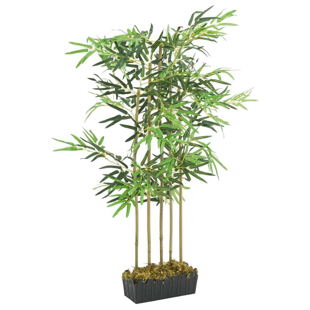 zöld mű bambuszfa 730 levéllel 120 cm