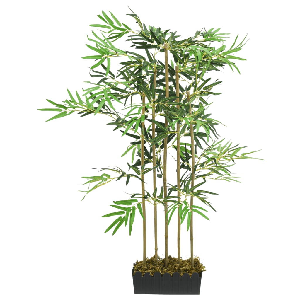 zöld mű bambuszfa 730 levéllel 120 cm