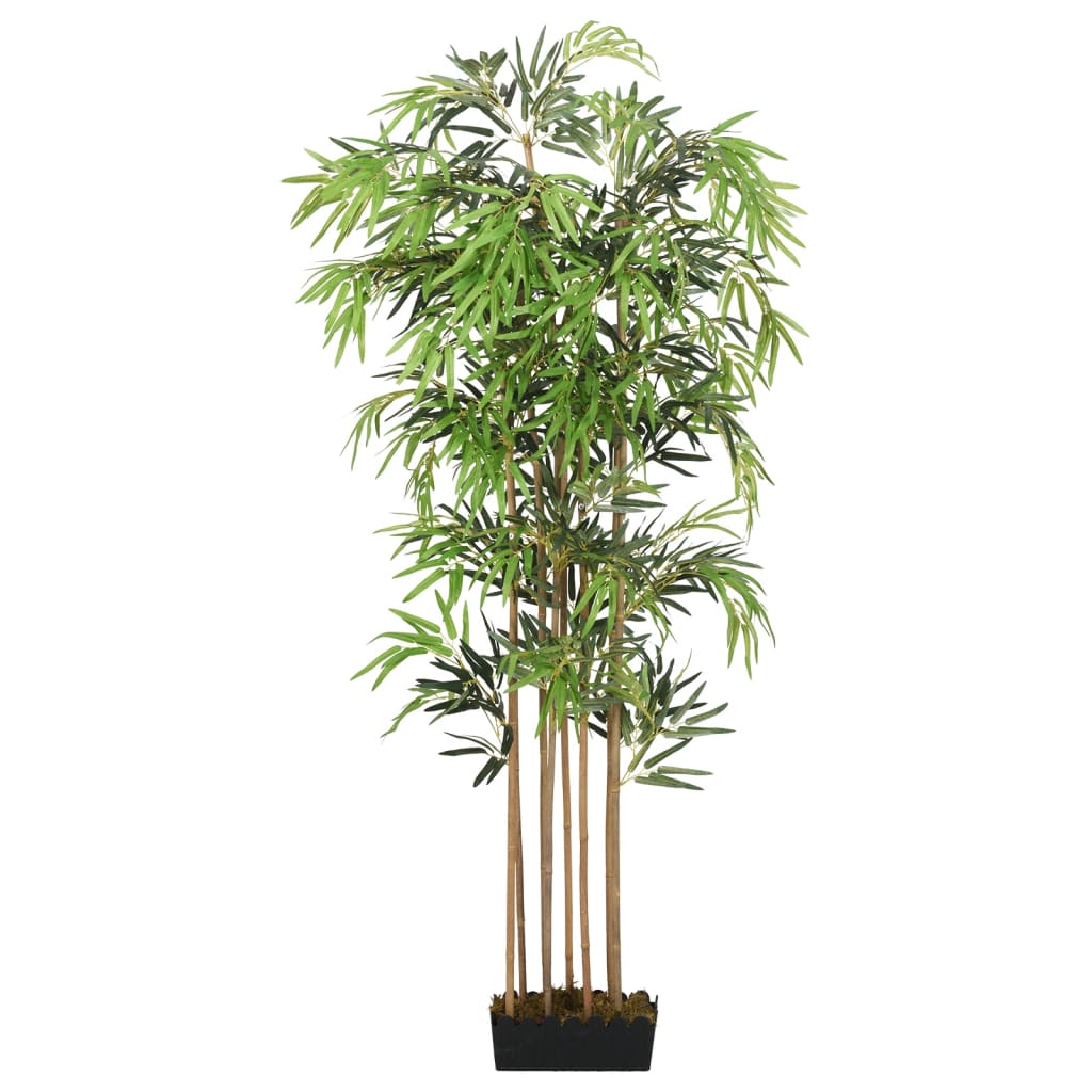 zöld mű bambuszfa 1605 levéllel 180 cm