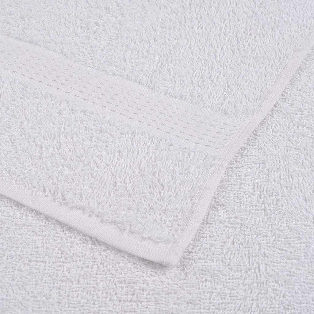 4 db fehér FROGN mosdótörölköző 30 x 30 cm 360 g/m²