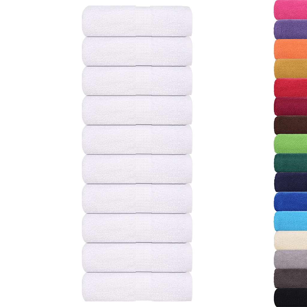 50 db fehér FROGN mosdótörlő 30 x 30 cm 360 g/m²