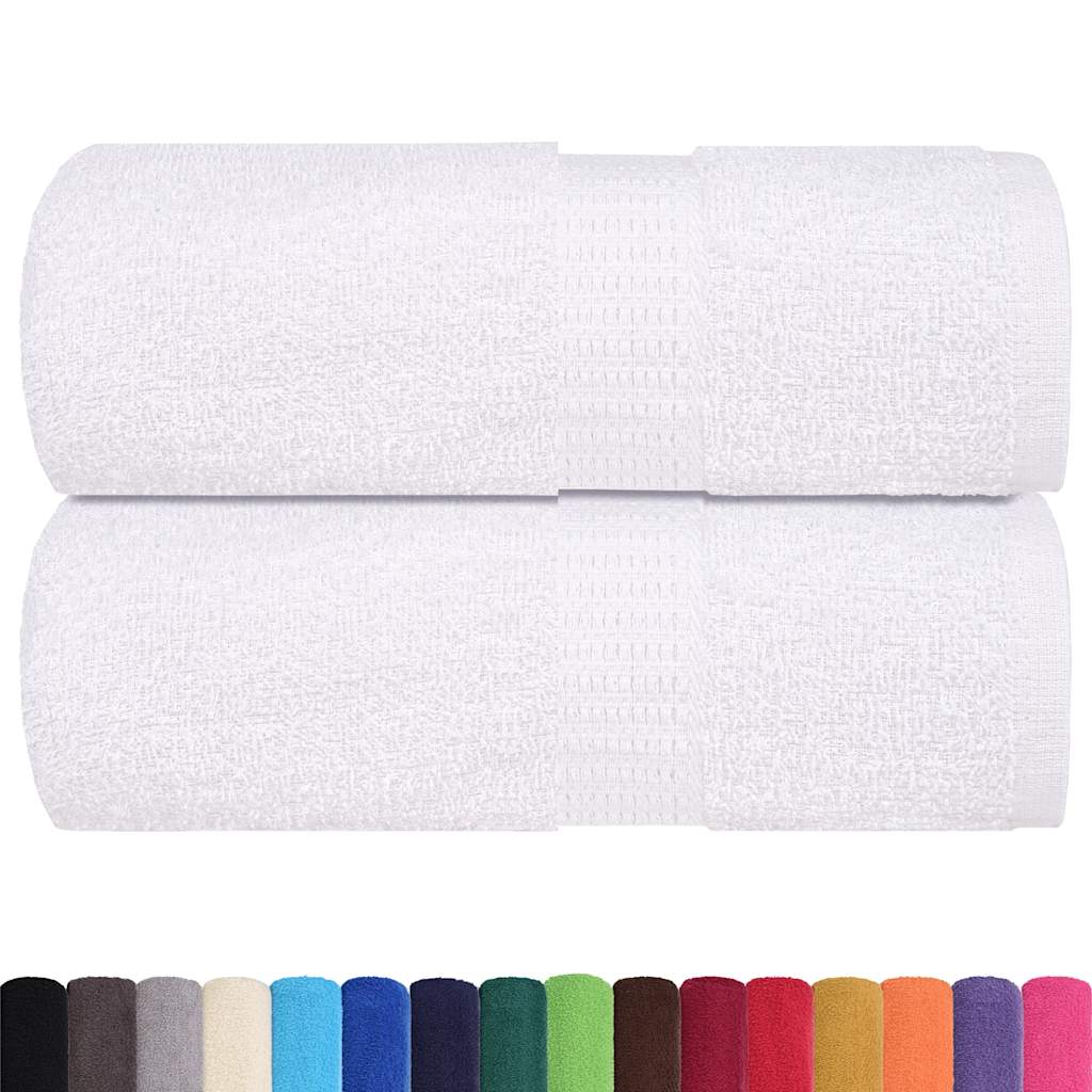 2 db vendégtörölköző FROGN fehér 30 x 50 cm 360 g/m²