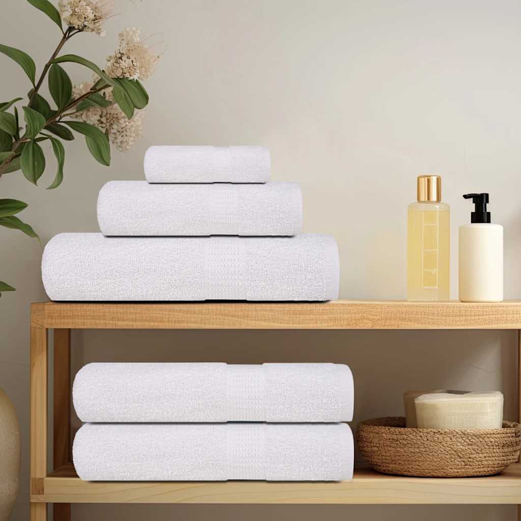 2 db vendégtörölköző FROGN fehér 30 x 50 cm 360 g/m²