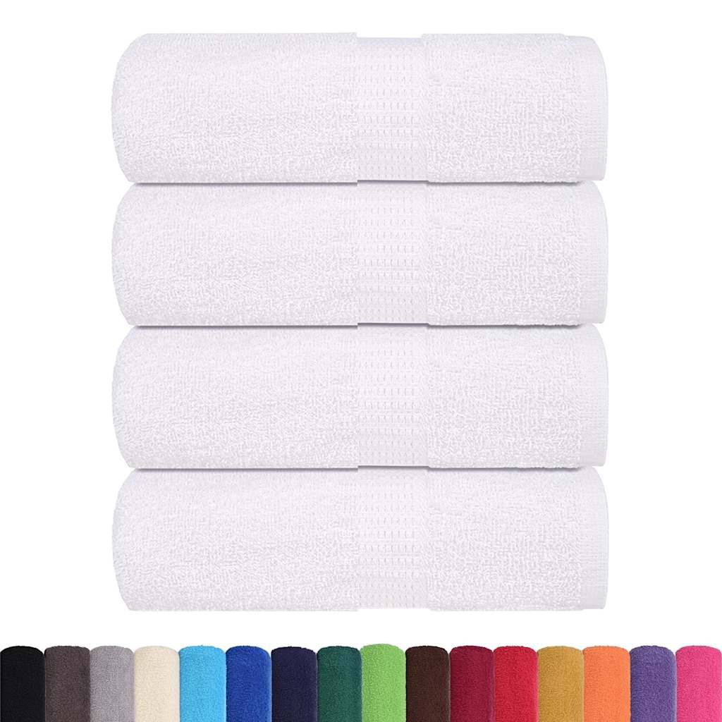 4 db vendégtörölköző FROGN fehér 30 x 50 cm 360 g/m²