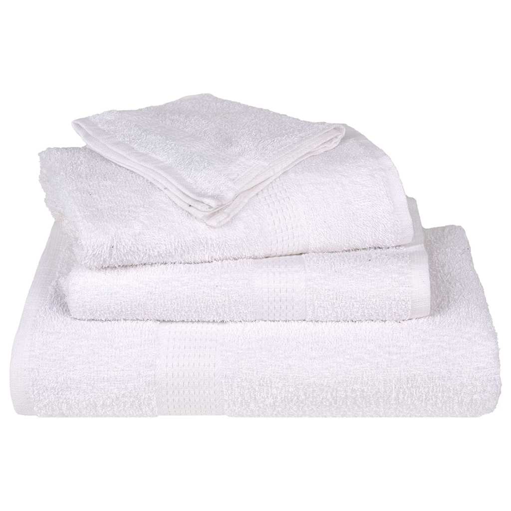 2 db FROGN mintás kéztörlő fehér 50 x 100 cm 360 g/m²