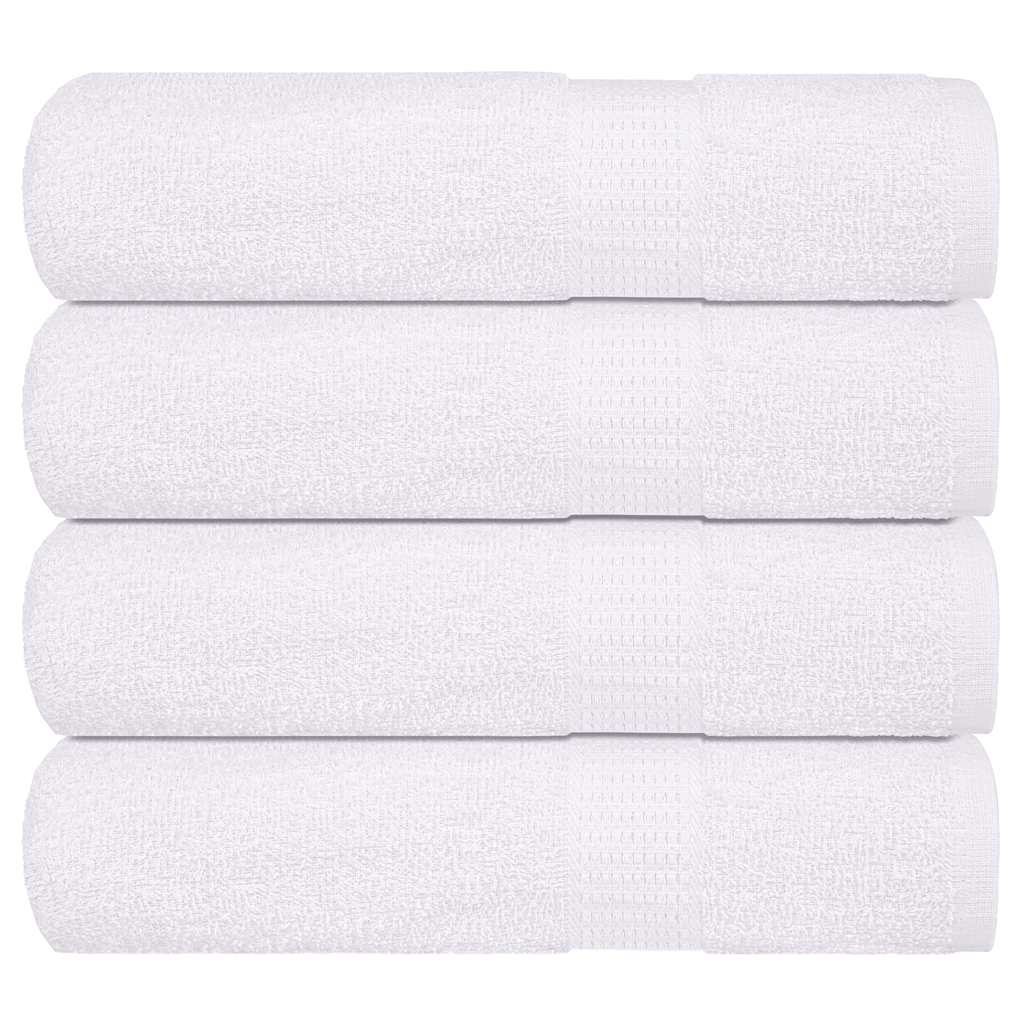 4 db fehér FROGN fürdőlepedő 100 x 150 cm 360 g/m²