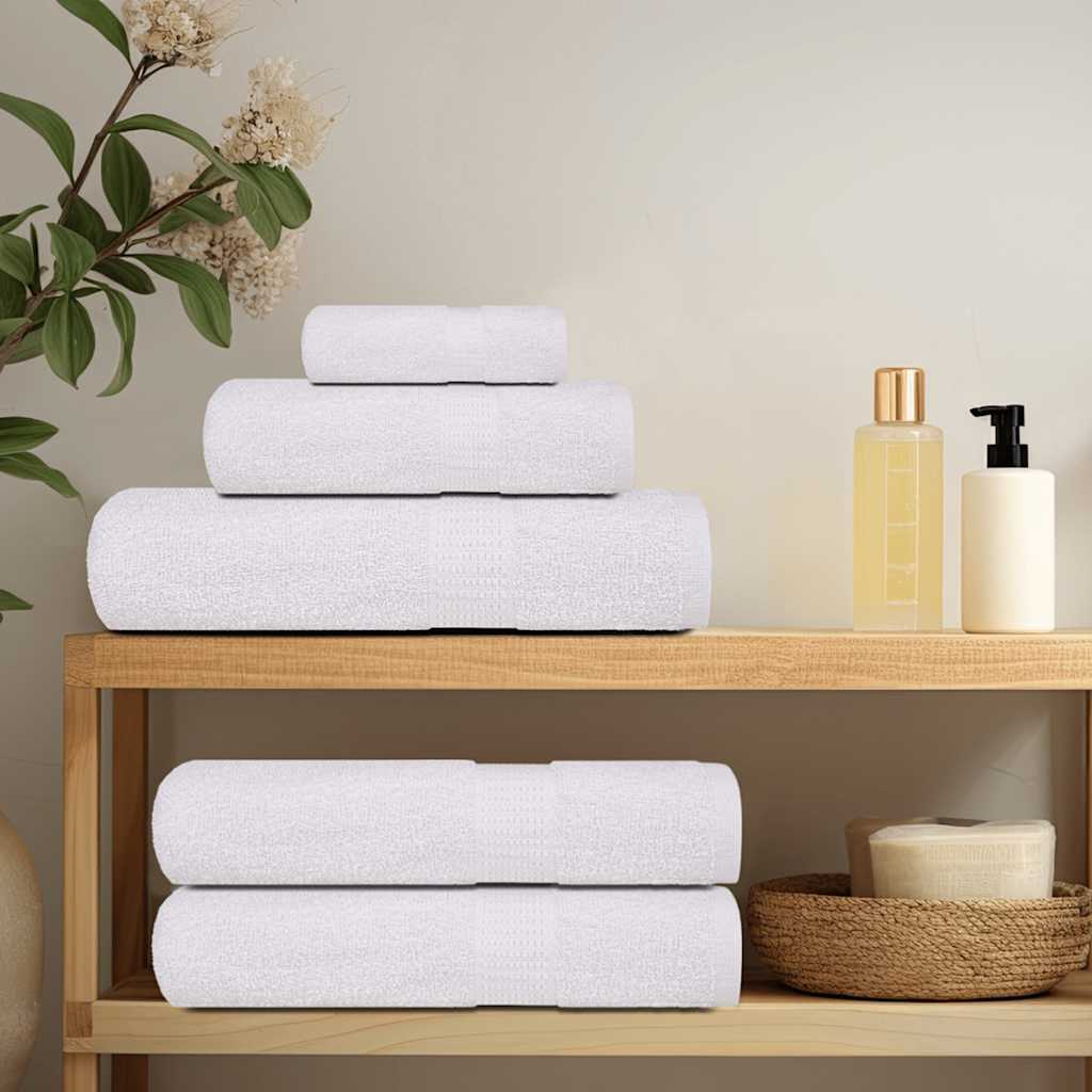25 db FROGN fürdőlepedő fehér 100 x 150 cm 360 g/m²