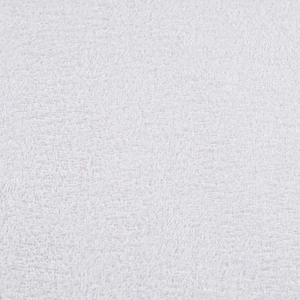 2 db fehér szaunatörölköző FROGN 80 x 200 cm 360 g/m²