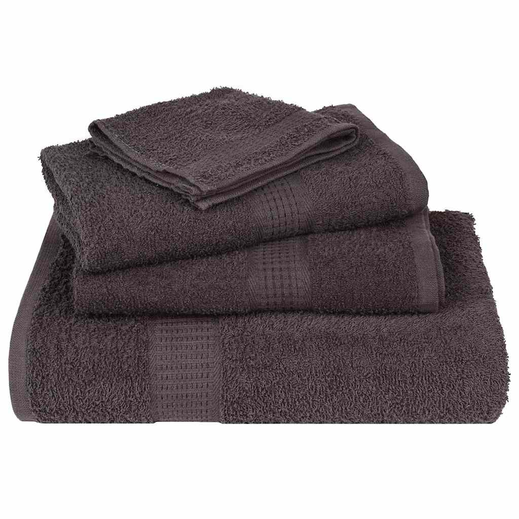 2 db antracit színű FROGN kéztörlő 50 x 100 cm 360 g/m²