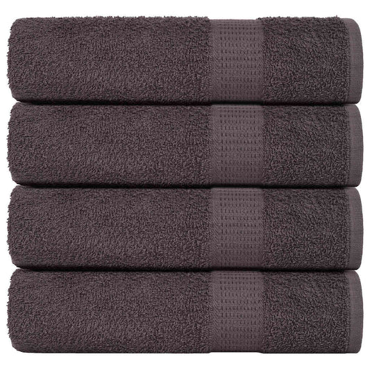 4 db antracit színű FROGN zuhanytörölköző 70 x 140 cm 360 g/m²