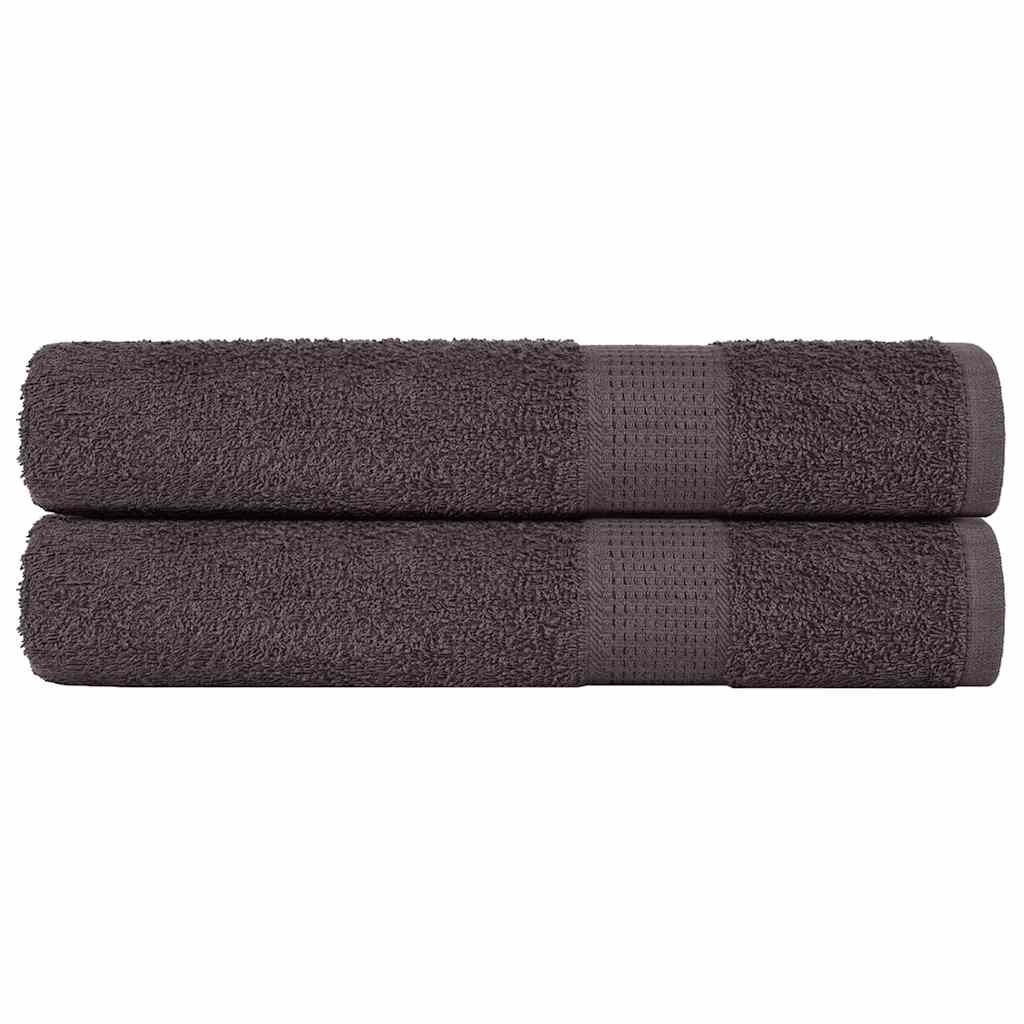 2 db antracit színű FROGN törölköző 100 x 200 cm 360 g/m²