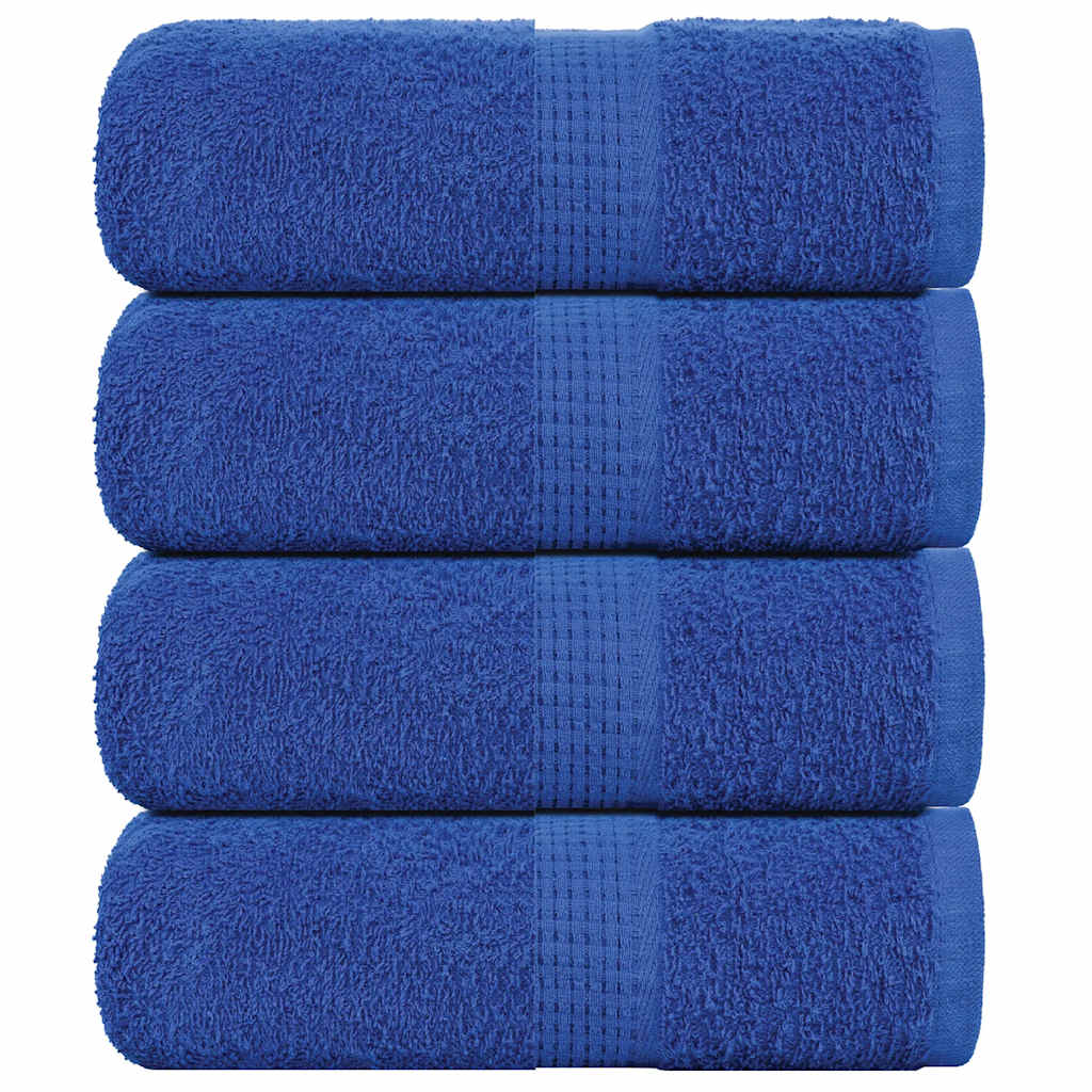 4 db kék színű FROGN mosdótörölköző 30 x 30 cm 360 g/m²