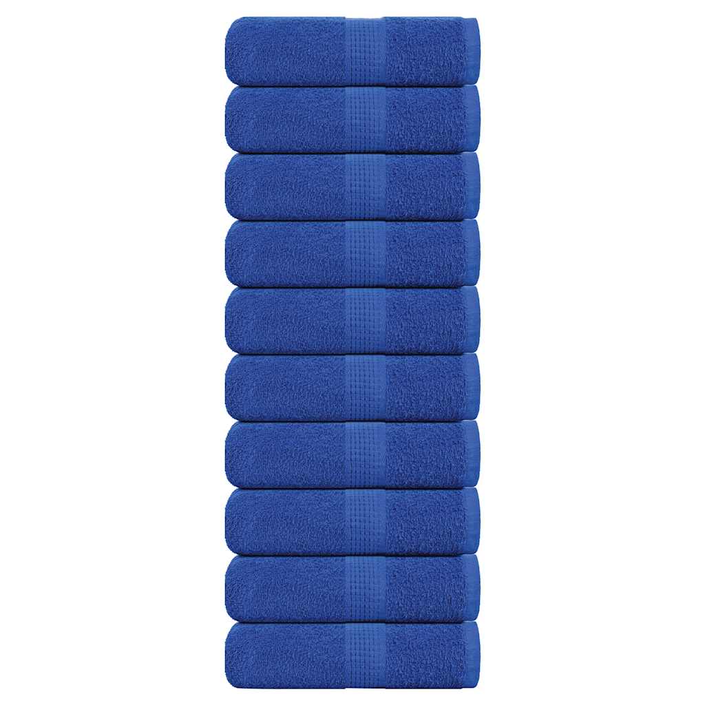 10 db kék színű vendégtörölköző FROGN 30 x 50 cm 360 g/m²