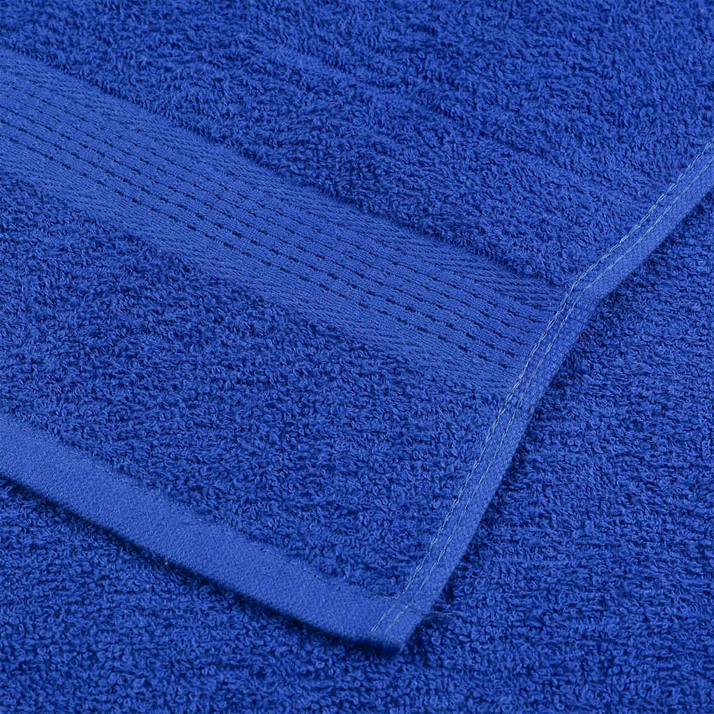 10 db FROGN törölköző kék 100 x 200 cm 360 g/m²