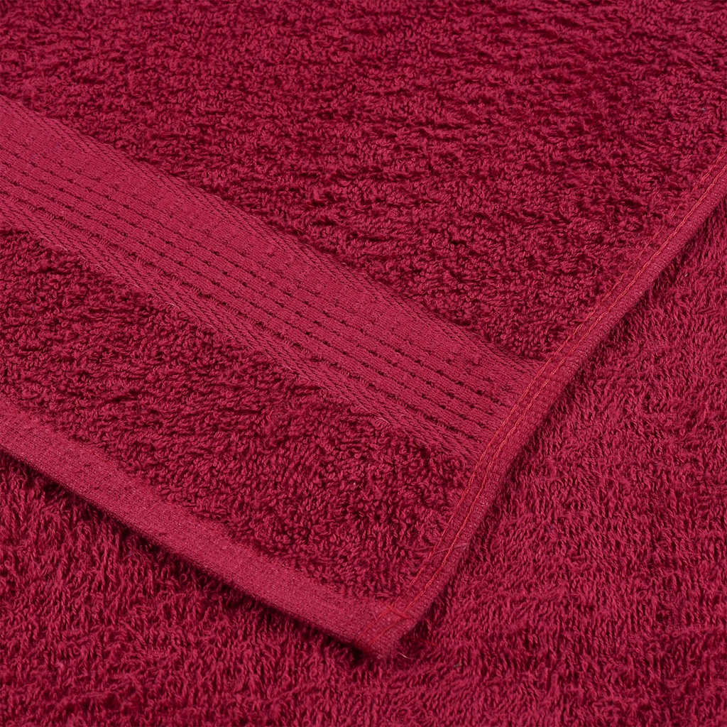 4 db bordói színű FROGN mosdótörlő 30 x 30 cm 360 g/m²