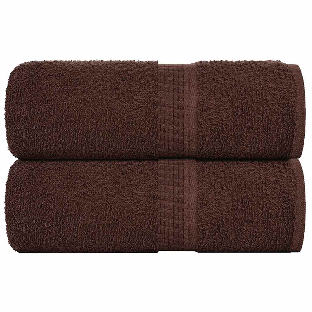 2 db barna vendégtörölköző FROGN 30 x 50 cm 360 g/m²