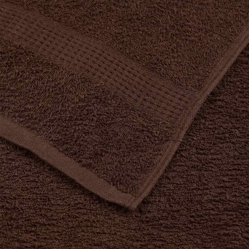 2 db barna színű FROGN zuhanytörölköző 70 x 140 cm 360 g/m²